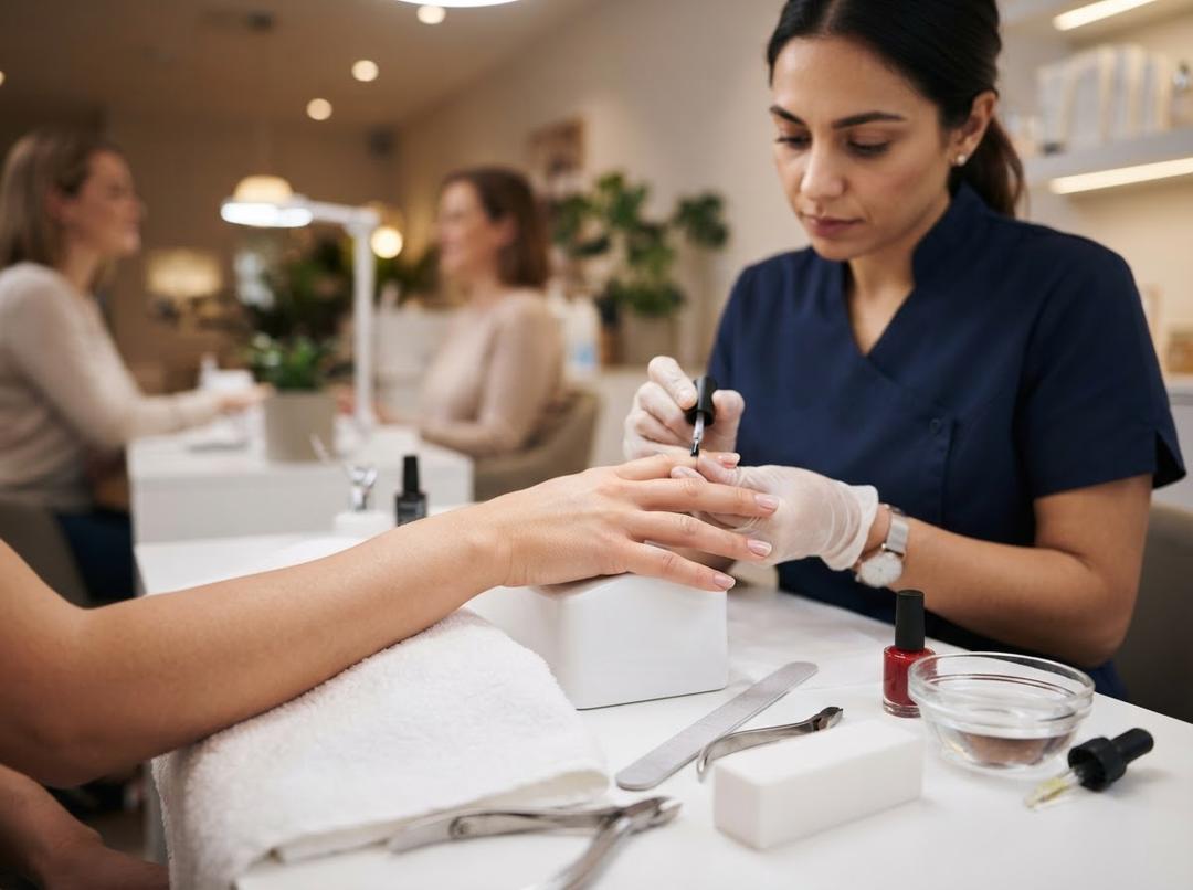 Manicure treatment in Birmingham
