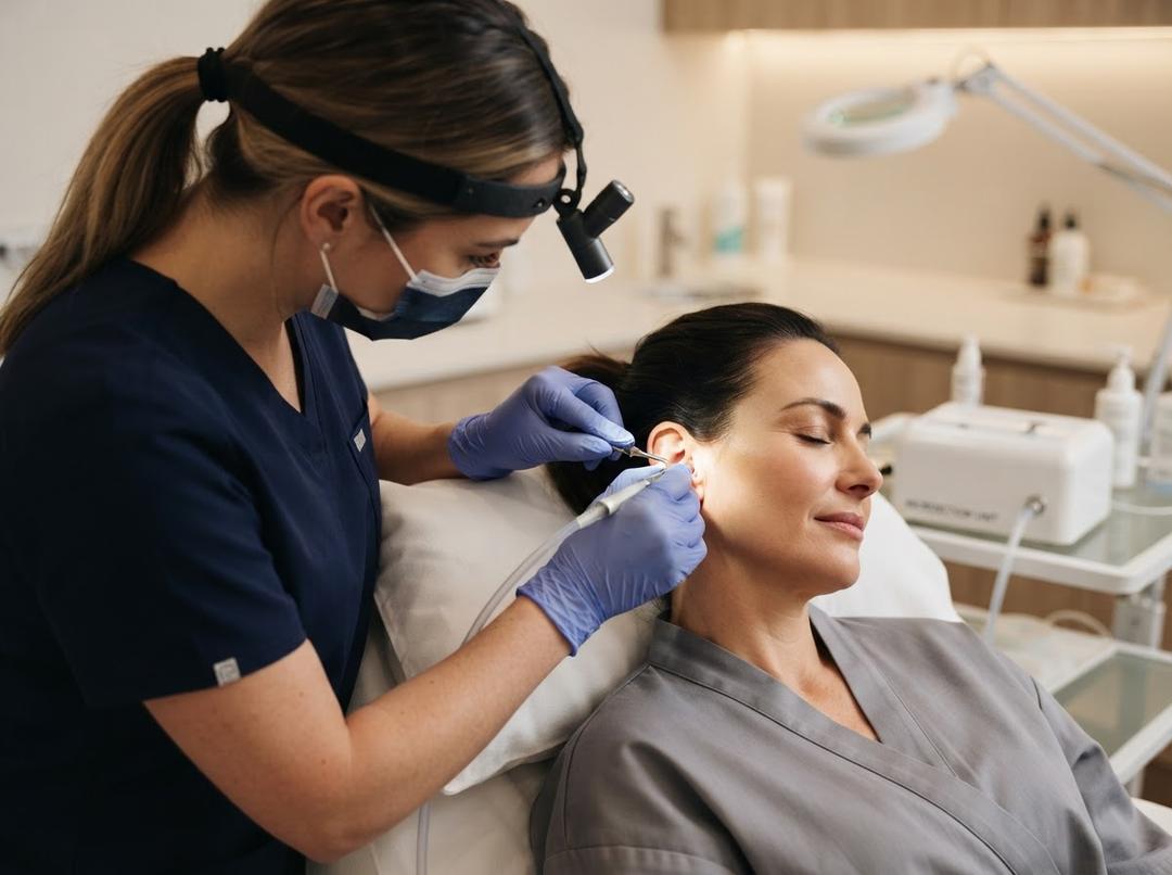 How Ear Microsuction works in Manchester?