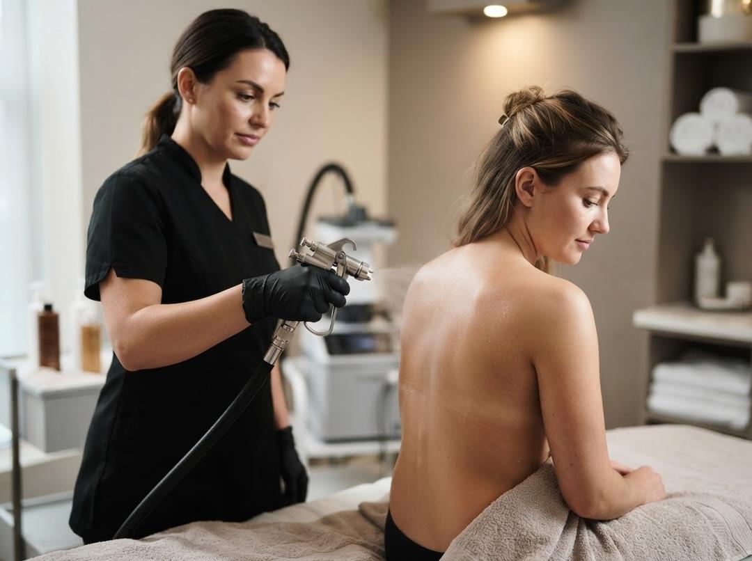 How Spray Tan works in Manchester?