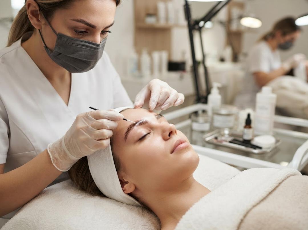 Brow Lamination treatment in London