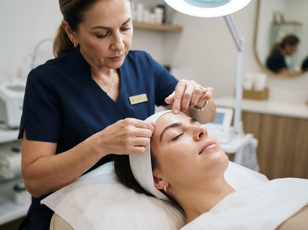 Brow Threading treatment in London