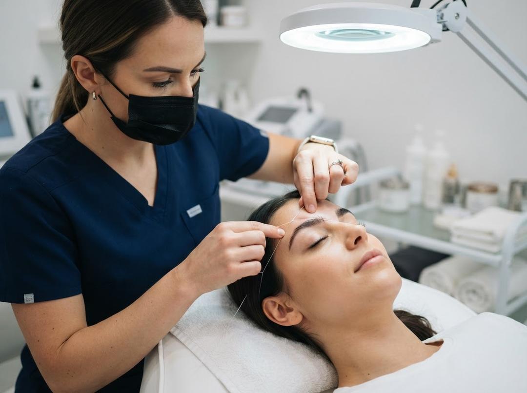 How Brow Threading works in London?