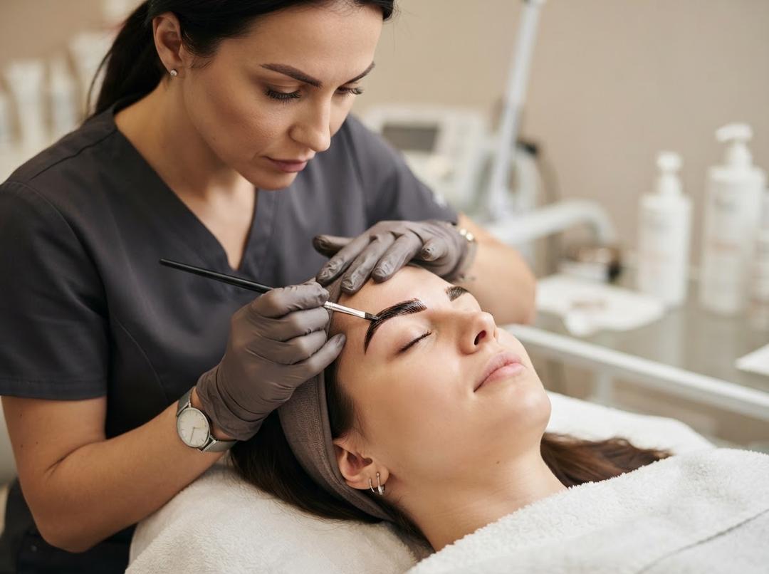 Eyebrow Tint treatment in London