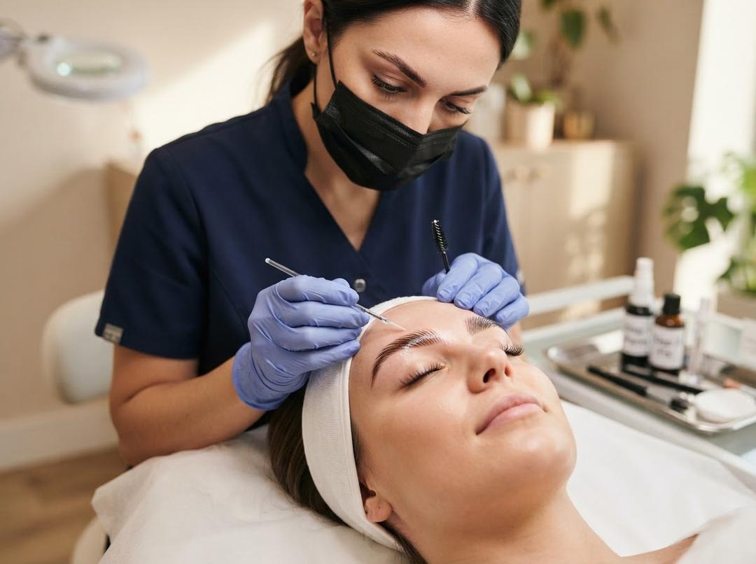 Brow Lamination treatment in Manchester