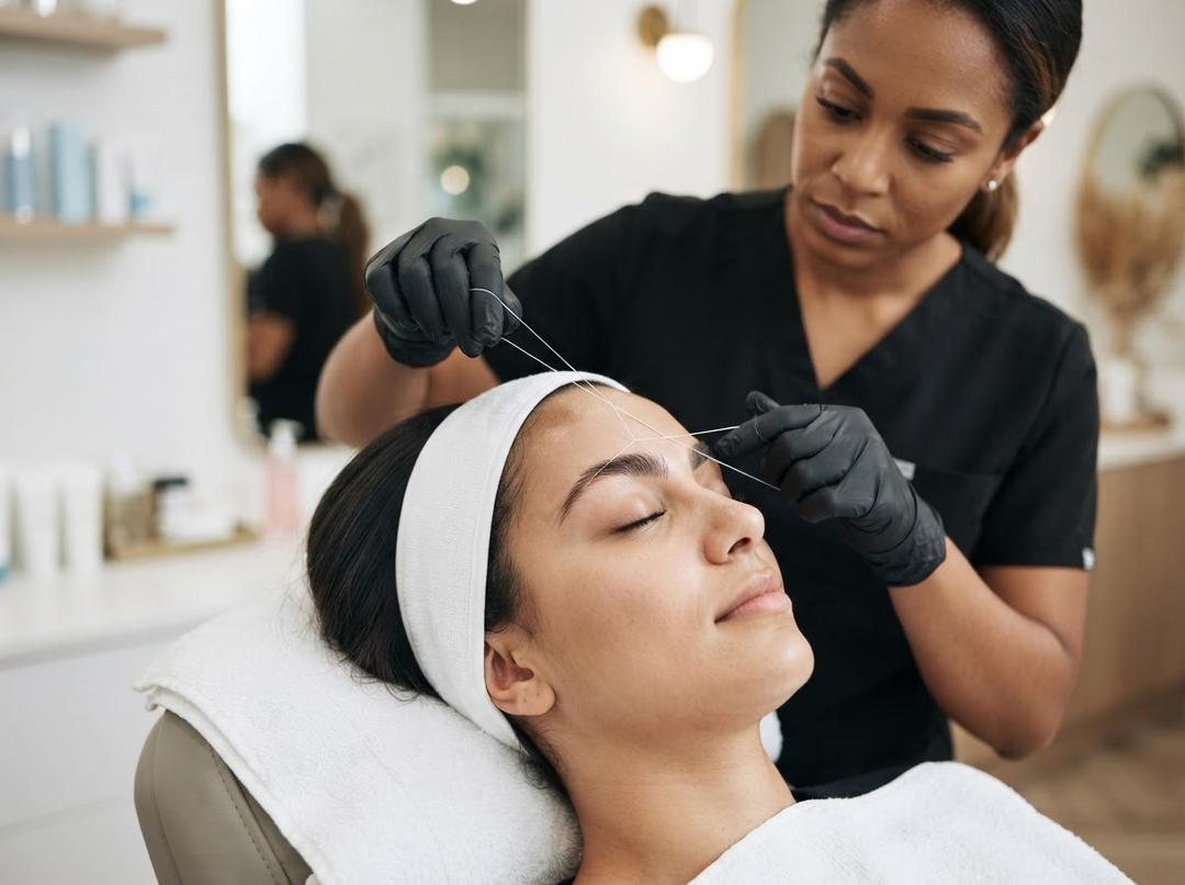 How Brow Threading works in Manchester?
