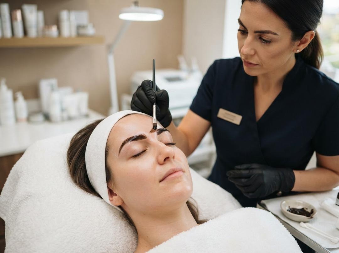 Eyebrow Tint treatment in Manchester