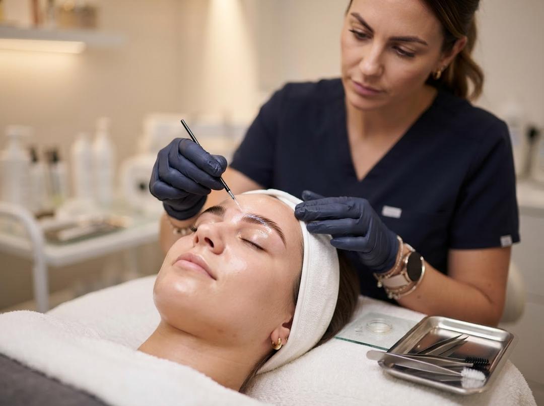 Brow Lamination treatment in Glasgow