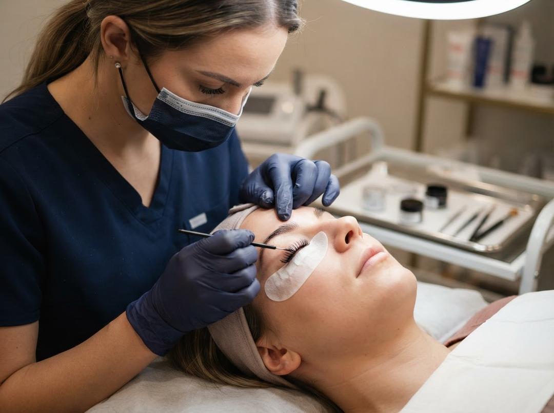 Eyelash Tinting treatment in London
