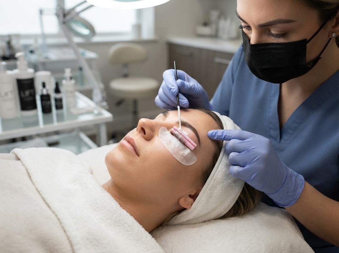 LVL Lashes treatment in Birmingham