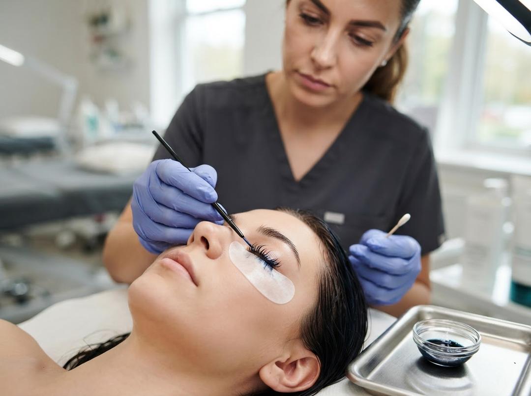 Eyelash Tinting treatment in Manchester