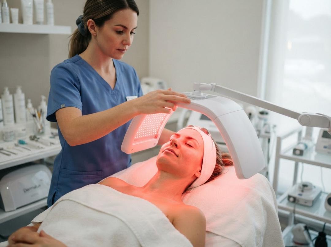 How LED Light Therapy works in Manchester?