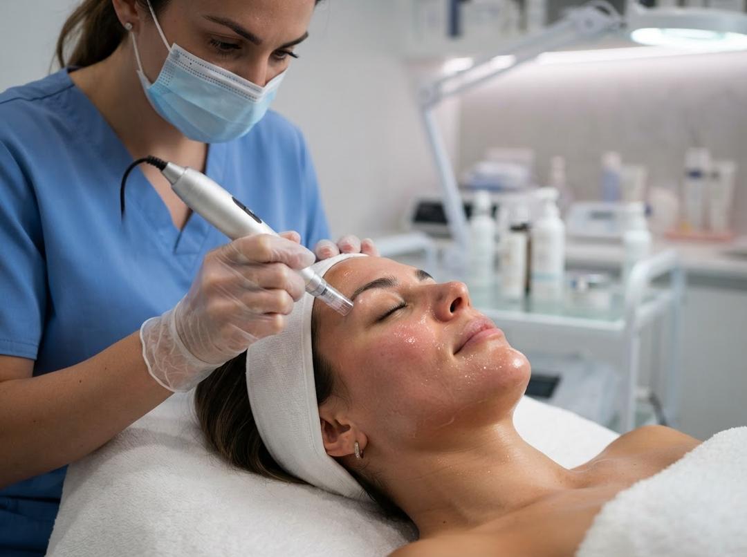 Microneedling treatment in Manchester