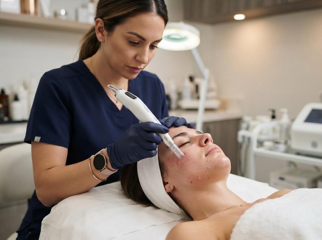 Microneedling treatment in Glasgow