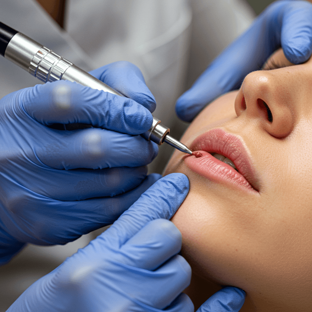 best Lip Tattoo injection