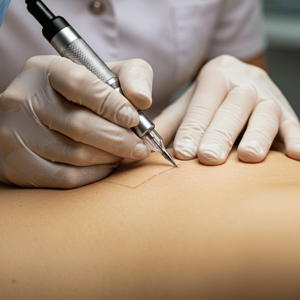 best Fine Line Tattoo injection