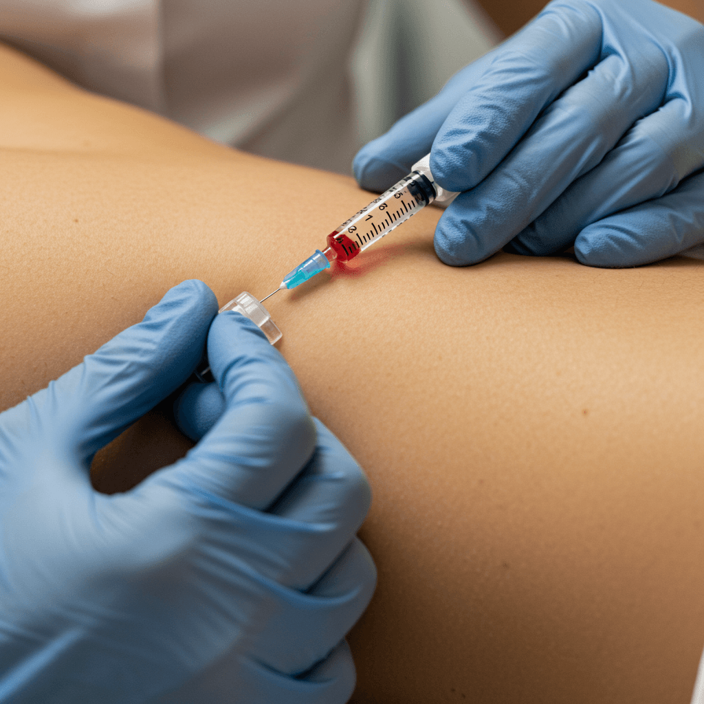 syringe needle for b12 injection vitamin Store and Information injecting vitamin B12 and vitamin C. Find out what needle sizes are recommended Vitamin B12 Injection (Prescription required)