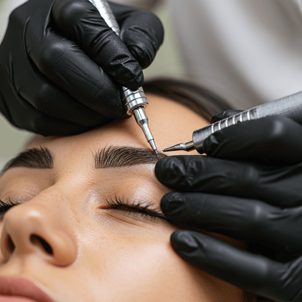 Ombre Brows treatment variations