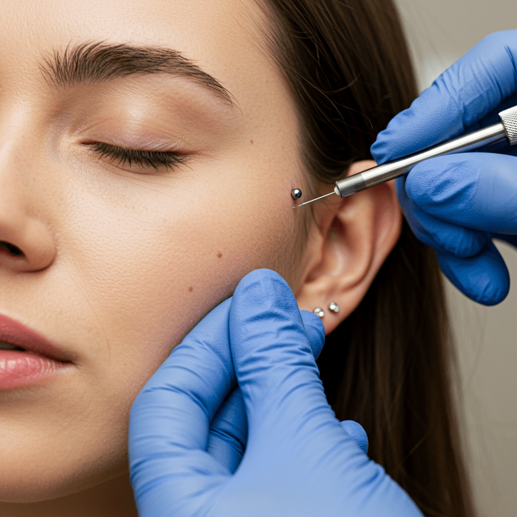 Ear Piercing treatment variations