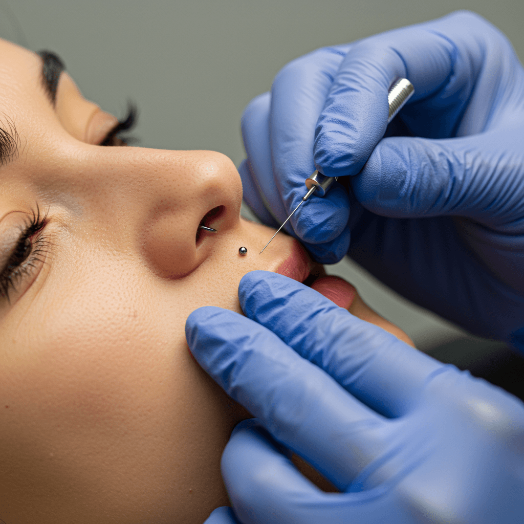 best Nose Piercing injection