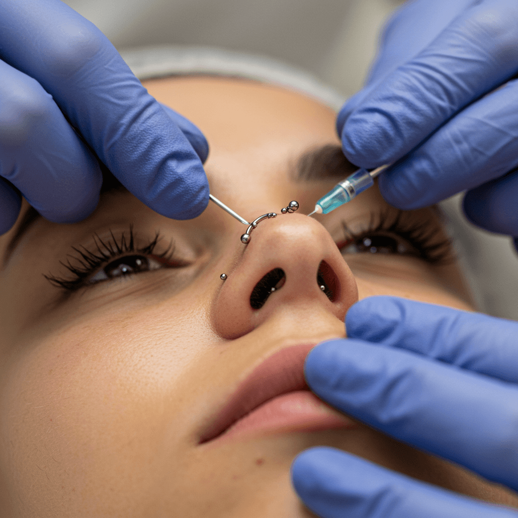 important consideration for Nose Piercing treatment